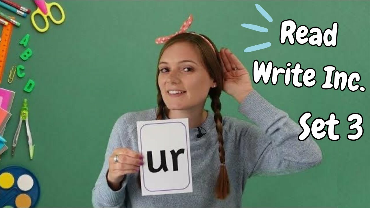 Read Write Inc Set 3 Sounds | Learn Phonics | Learning to Read | British Teacher